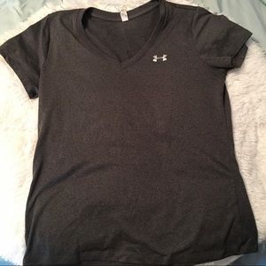 Womens v neck under armour shirt